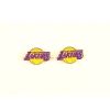 NBA Los Angeles Lakers LA Basketball Fan Gear Post Stud Earring Set Aminco