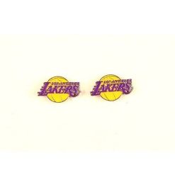 NBA Los Angeles Lakers LA Basketball Fan Gear Post Stud Earring Set Aminco