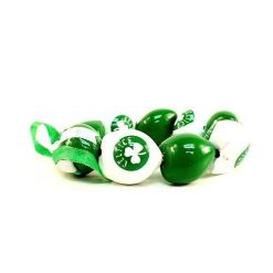 NBA Boston Celtics Basketball Team Logo Kukui Nut Fan Bracelet Green/White