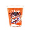2pk NBA Oklahoma City Thunder OKC Basketball Hi-Definition Classic Shot Glass