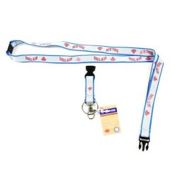 NBA New York Knicks Basketball Ultra Tech Style Clip Detach Lanyard Keychain