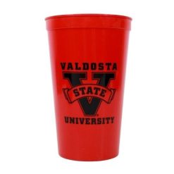 2pk NCAA Valdosta State Blazers 16oz Staduim Plastic Tumbler Party Cup
