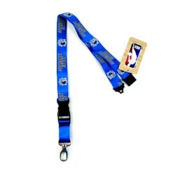 NBA Dallas Mavericks Basketball Lobster Claw Lanyard ID Holder Keychain Blue