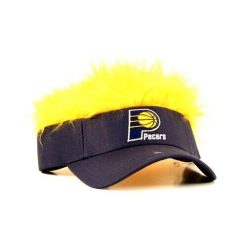 NBA Indiana Pacers Basketball - Flair Hair Visors, Fan Hair Cap