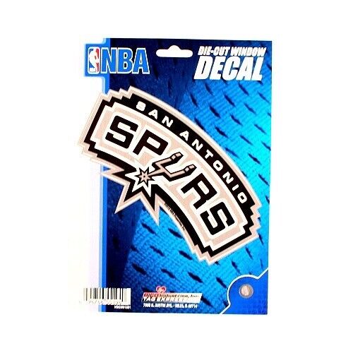 2pk NBA San Antonio Spurs Basketball - Team Logo Decal, Sticker Size 5.75"x7.75" Main Image