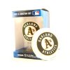 MLB Oakland Athletics Baseball Official 16oz Glass Pint w/ 4Pack Coaster Set
