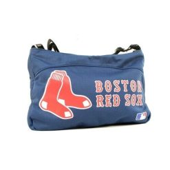 MLB Boston Red Sox Baseball Official Merch Longtop Cocktail Style Handbag Blue
