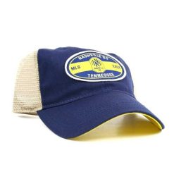 NHL Nashville Predators Hockey Official Merch Fan Gear 2Tone Mesh Back Cap