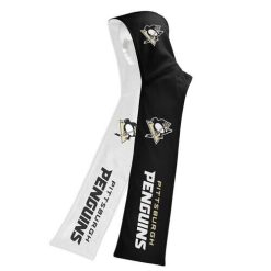 NHL Pittsburgh Penguins Scarf  Hooded Reversible Polar Fleece Soft Two-Tone