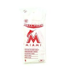 MLB Miami Marlins Baseball Official Licensed Merch Ballpark Disposable Poncho