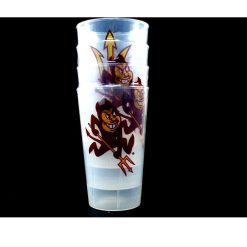 4pk NCAA Arizona State Sun Devils Set Official Fan Gear 16oz Tumbler Party Cups