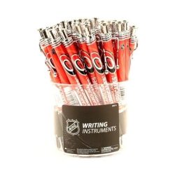 NHL Carolina Hurricanes Hockey Official Team Merch Fan 48 Count Pen Tub Display