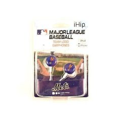 MLB New York Mets Baseball Official Licensed Merch Earbuds Wired Earphones