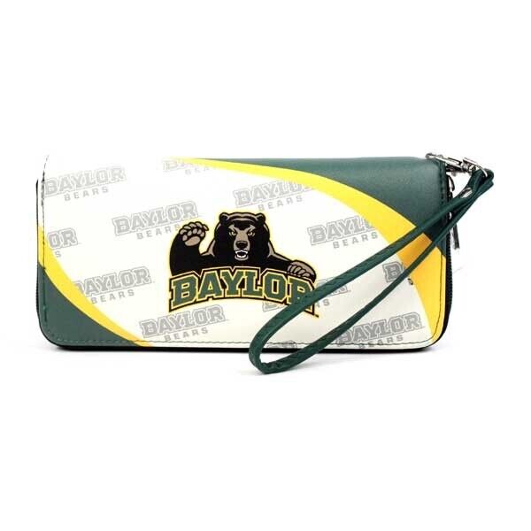 NCAA Baylor Bears Official Merch Fan Gear Clutch WordMark Style Wristlet Wallet