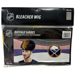 NHL Buffalo Sabres Hockey Bleacher Creatures Team Color Fuzz Head Fan Wig
