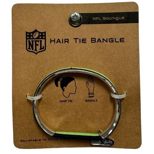 NFL Seattle Seahawks Football Official Gear Fan Merch Hair Tie Bangle / Bracelet