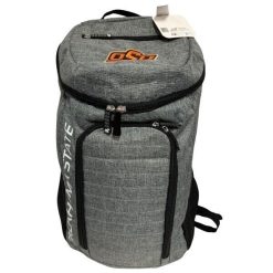 NCAA Oklahoma State Cowboys Official Fan Merch Gray Topliner Style Backpack