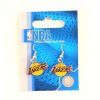 NBA Los Angeles LA Lakers Basketball Classic Style Hook Dangle Earrings Aminco