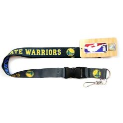 NBA Golden State Warriors Basketball Faded Lob Lanyard Detachable Keychain
