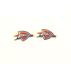 NBA Oklahoma City Thunder OKC Basketball Official Fan Gear Post Stud Earrings