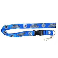 NBA Dallas Mavericks Basketball Blue Hook & Loop Closure Lanyard ID Holder