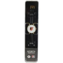 MLB Baltimore Orioles Baseball Official Merch Lunar Style Sports Watch Black