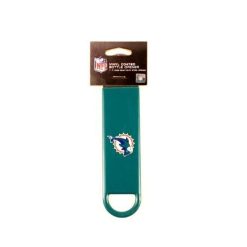 NFL Miami Dolphins Football Team Official Vinyl Coated Pro Style Bottle Opener