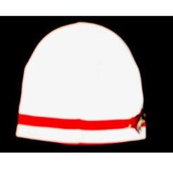 NHL Phoenix Coyotes Hockey Reebok White w/ Red Stripe Beanies Knit Toque Hat