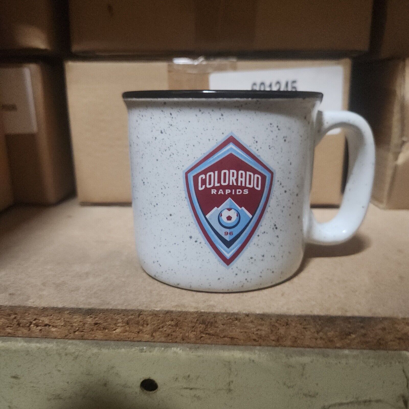 MLS Colorado Rapids Soccer Official Fan Merch 15oz Ceramic Campfire Mug