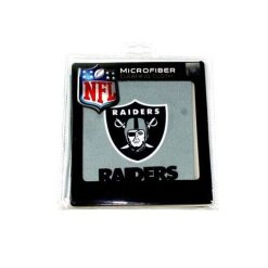 NFL Las Vegas Raiders Football Official Team Microfiber Sunglasses Cleaning Cloth