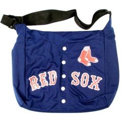 MLB Boston Red Sox Baseball Official Merch Blue Jersey The Big Tote Purse Bag