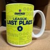 NFL Fantasy Football League Last Place Ceramic 15oz Coffee Mug Yellow