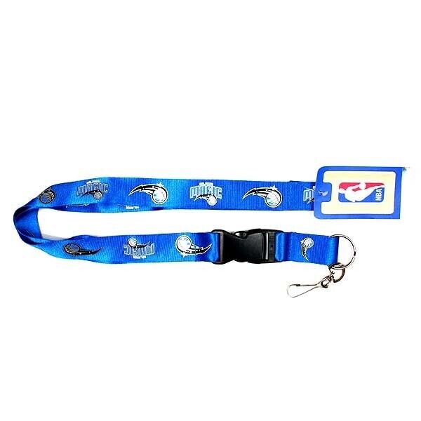 Orlando Magic Lanyard Team Color Detachable Keychain NBA Official Merch